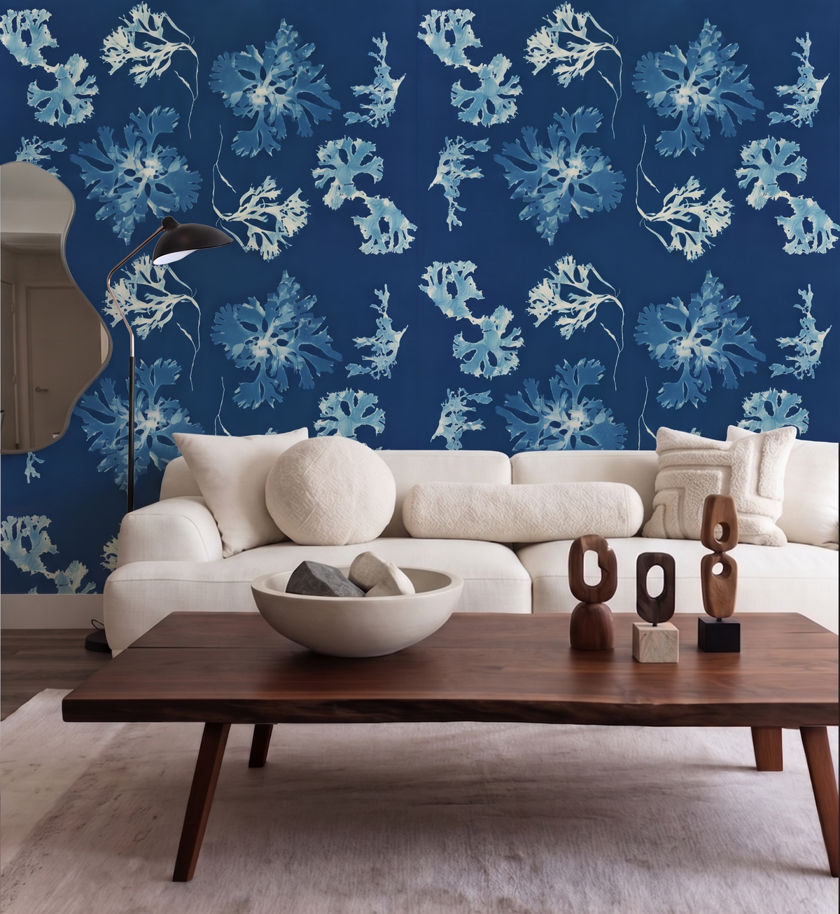 Cyanotype Impressions / Anna Atkins