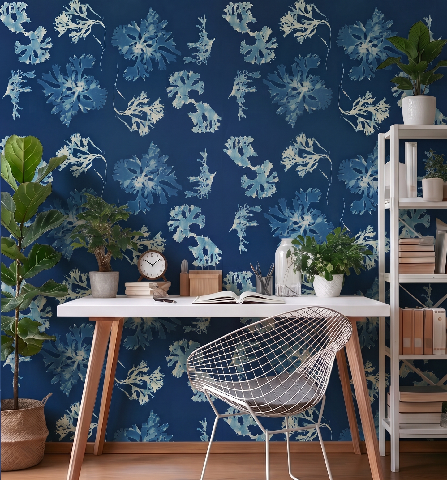Cyanotype Impressions / Anna Atkins