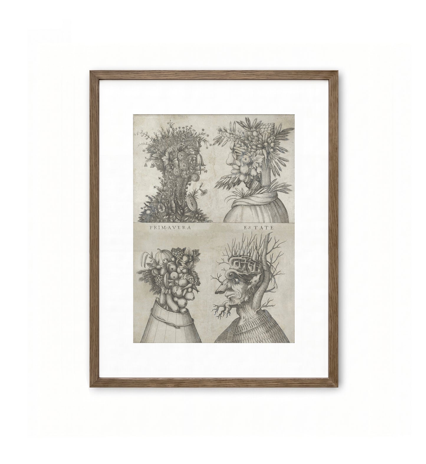 The Four Seasons / Giuseppe Arcimboldo