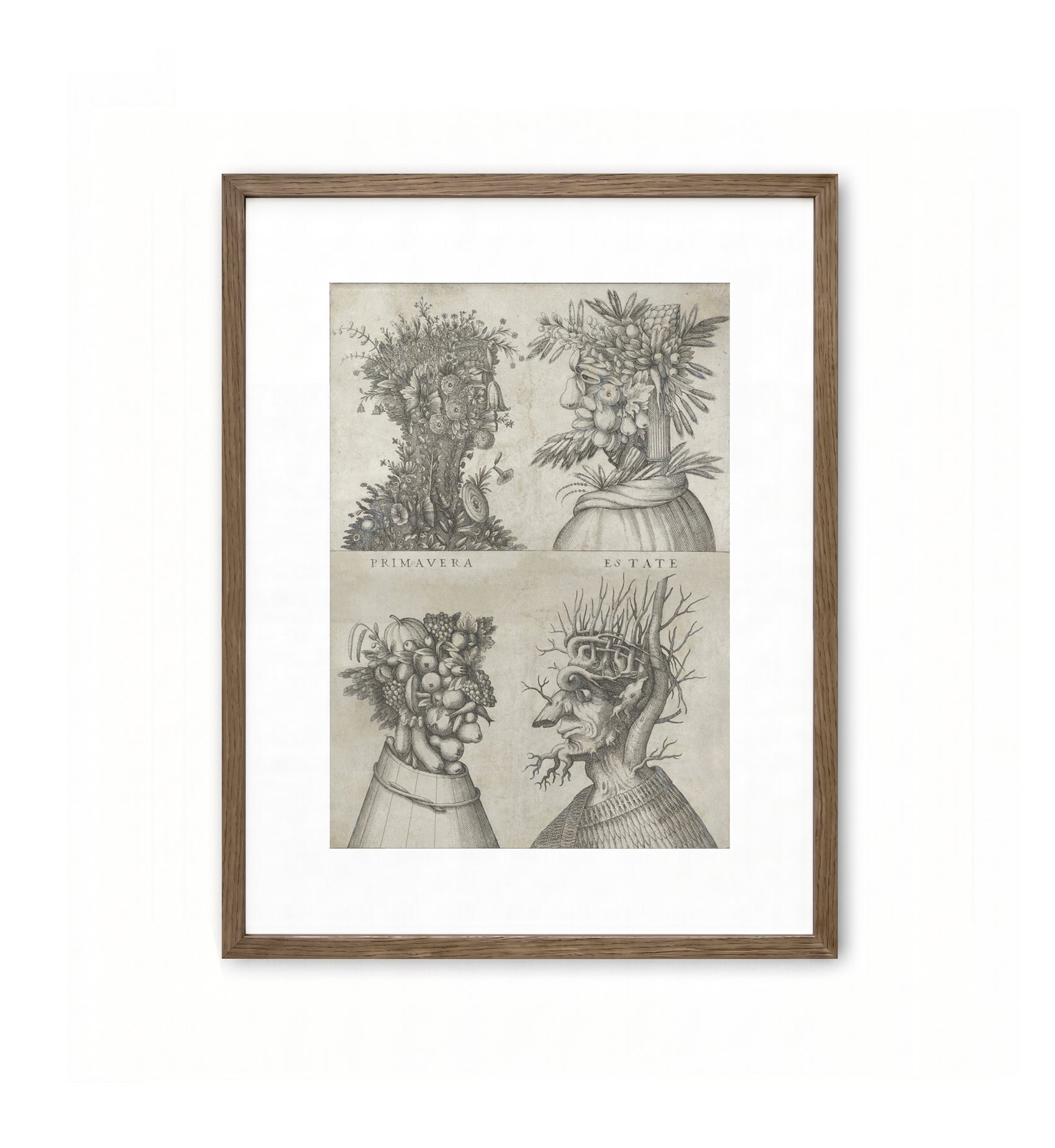 The Four Seasons / Giuseppe Arcimboldo