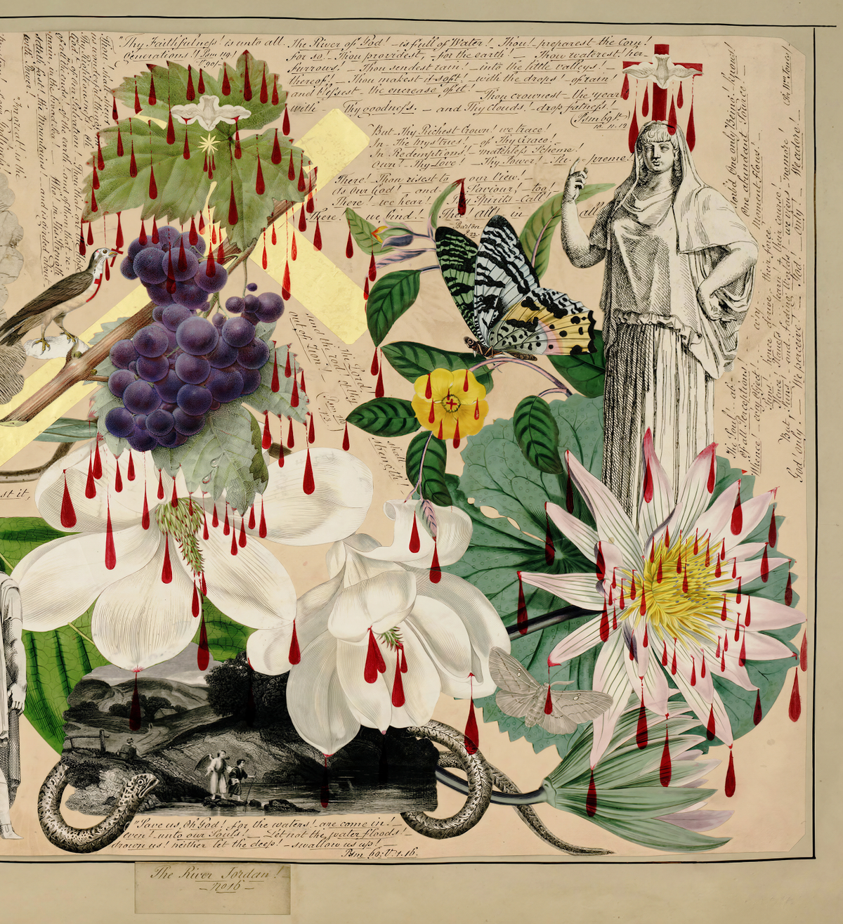 The Blood Collages / John Bingley Garland