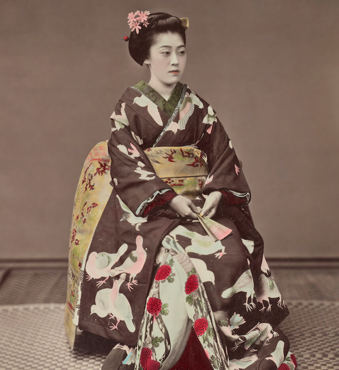 Seated Woman / Kusakabe Kimbei