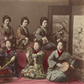 Playing Samisen, Tsudzumi, Fuye and Taiko / Kusakabe Kimbei
