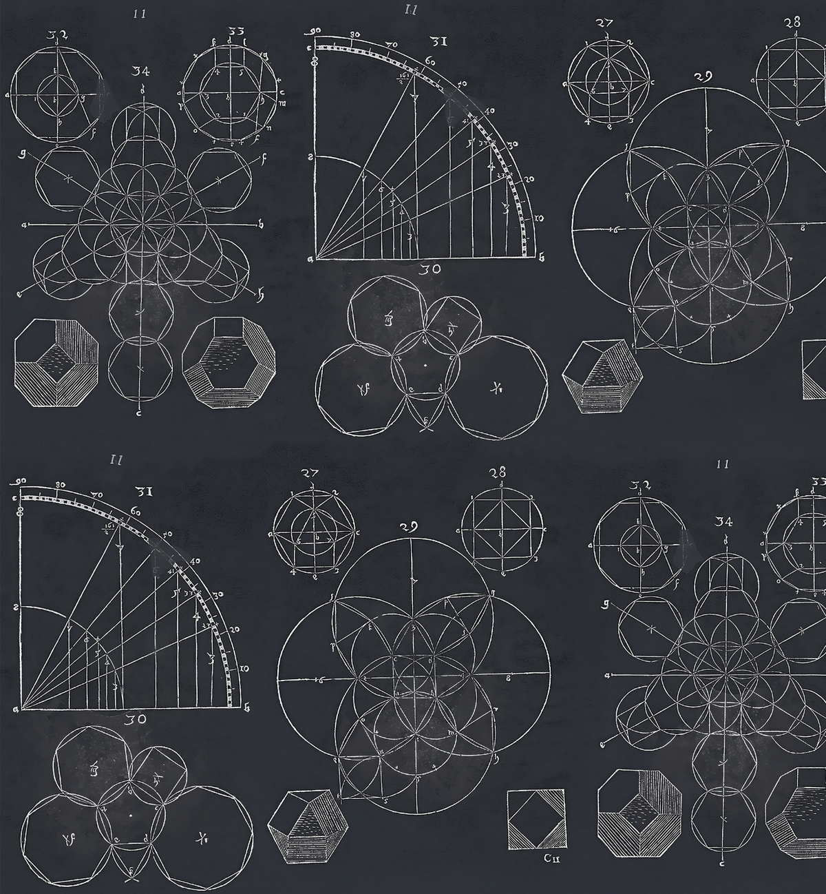 Sacred Geometry / Augustin Hirschvogel