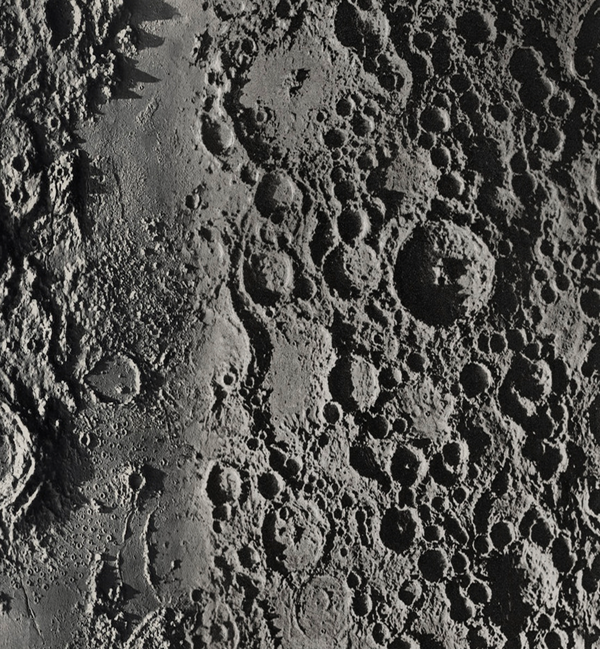 Lunar Terrain / James Nasmyth
