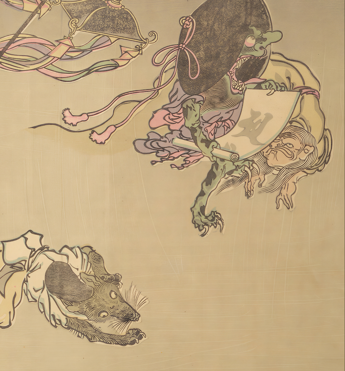 The Enchanted Scroll / Kawanabe Kyōsai