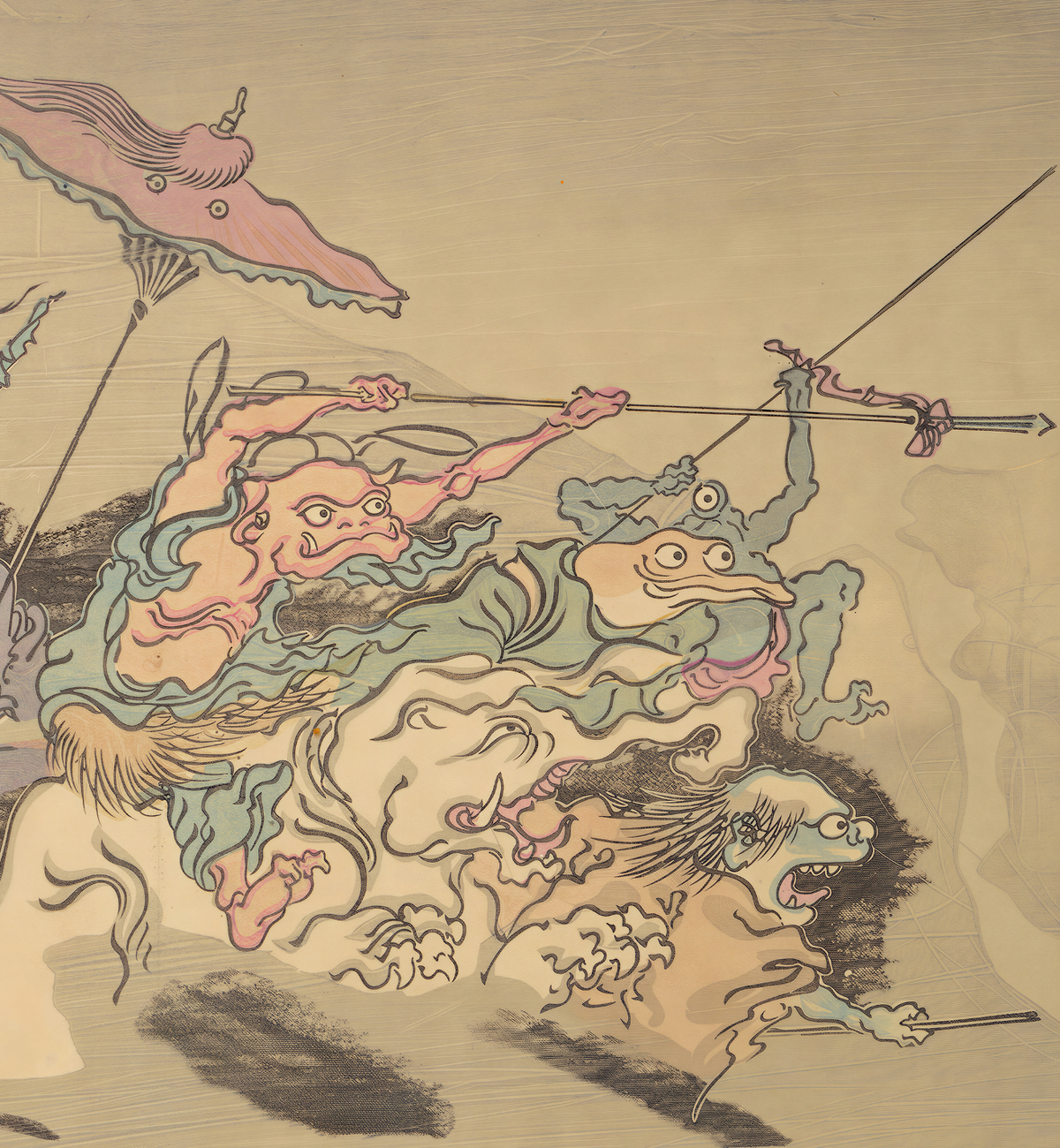Parade Of The Yokai / Kawanabe Kyōsai
