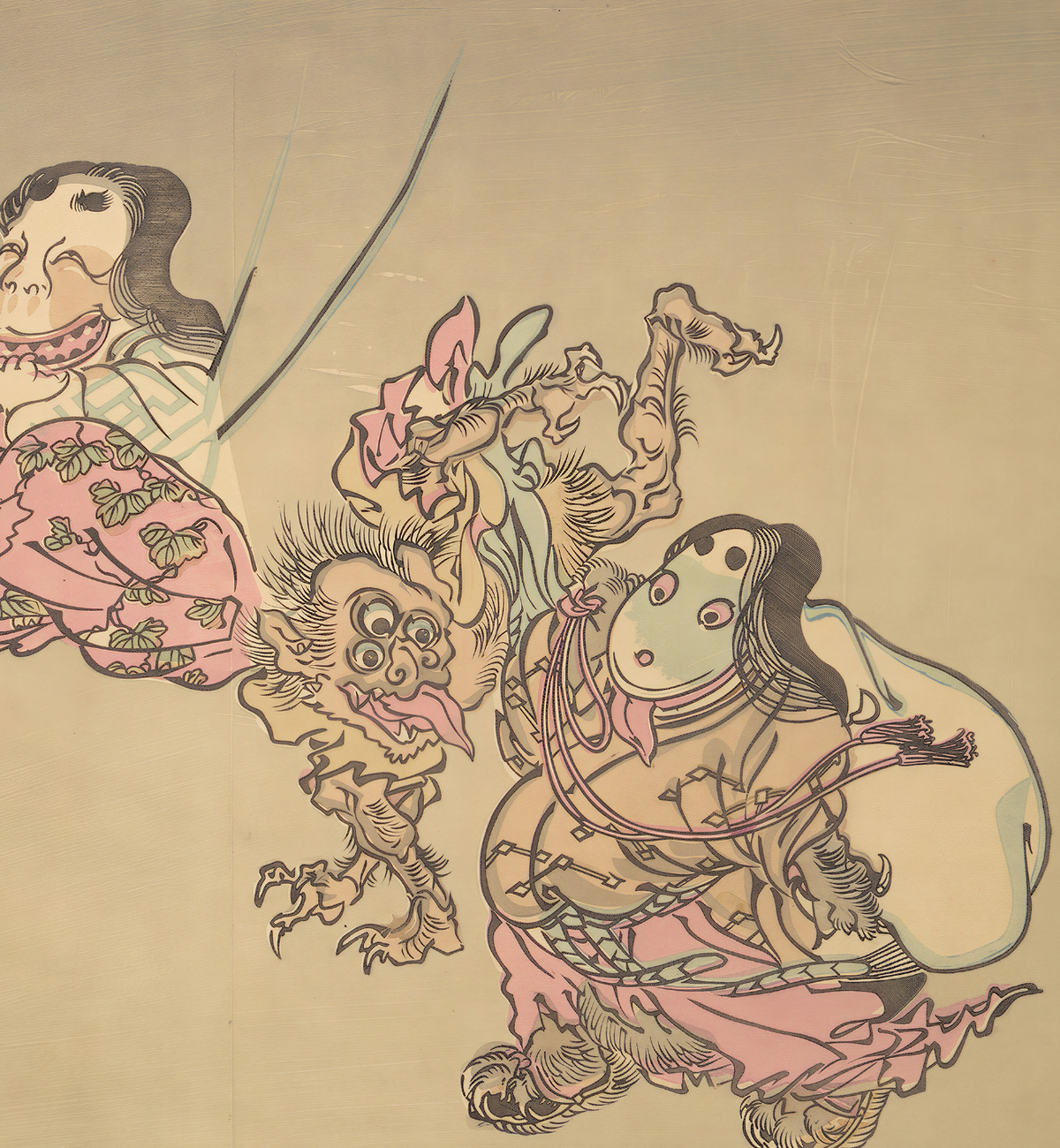 The Masked Dance / Kawanabe Kyōsai