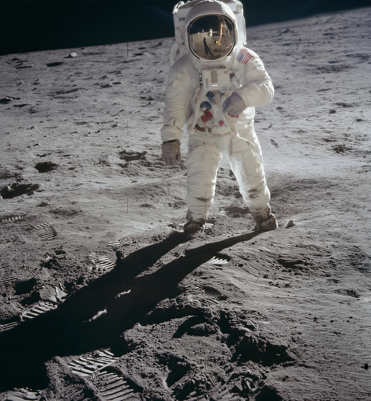 Apollo 11 — Superficie Lunar / NASA