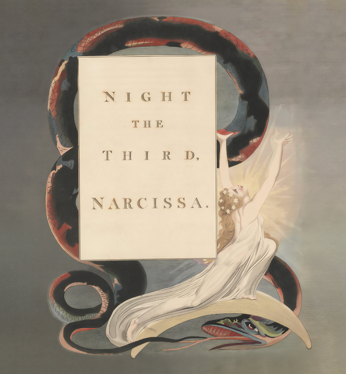 Night the Third. Narcissa / William Blake
