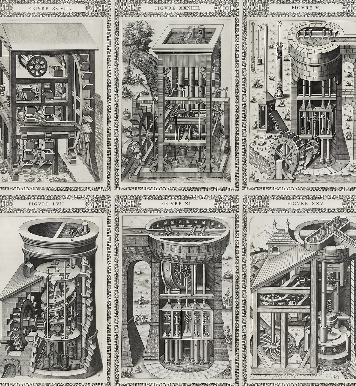Le Diverse et Artificiose Machine / Agostino Ramelli