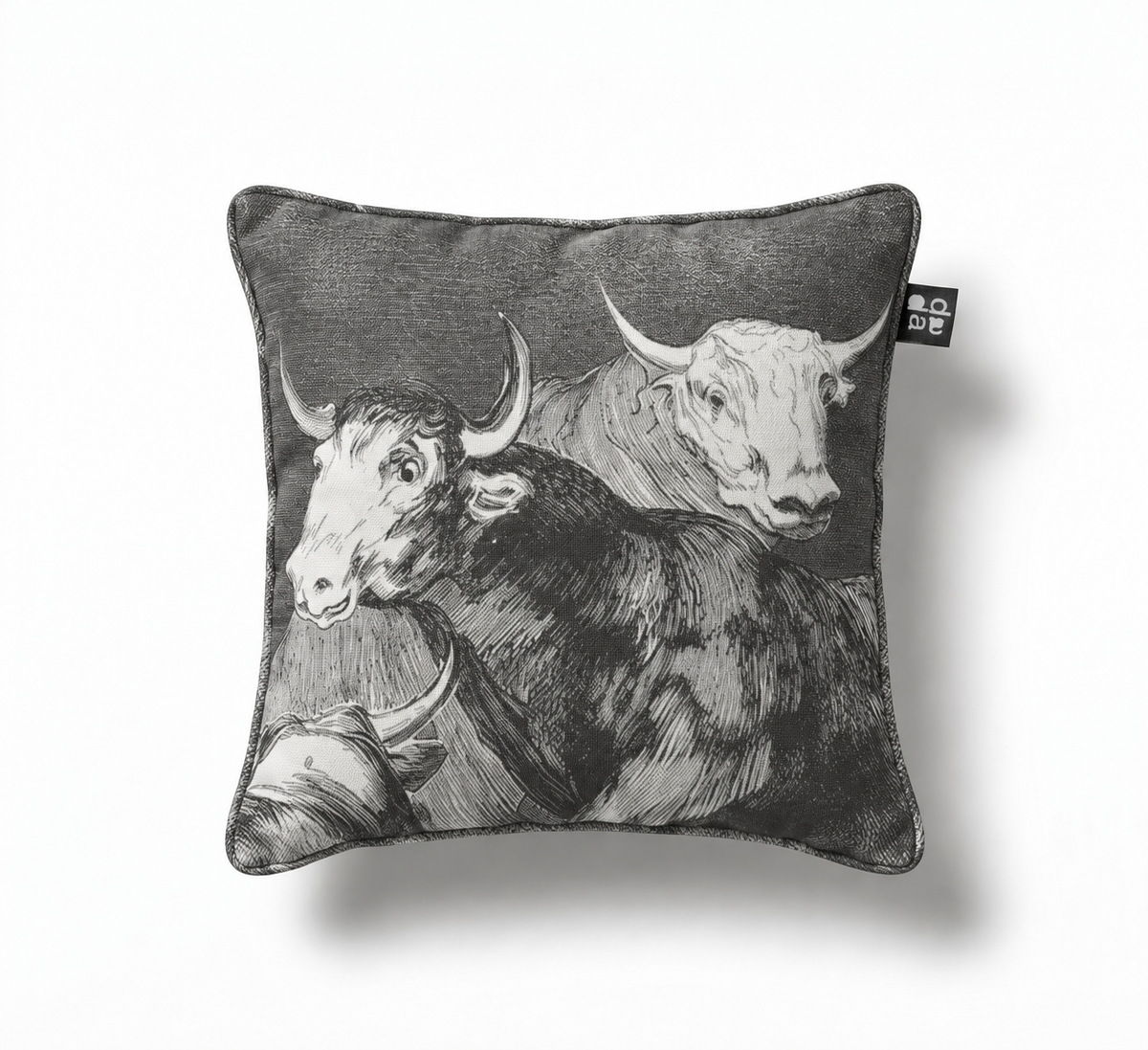 Folly of Little Bulls / Francisco de Goya – Cojín 45 x 45