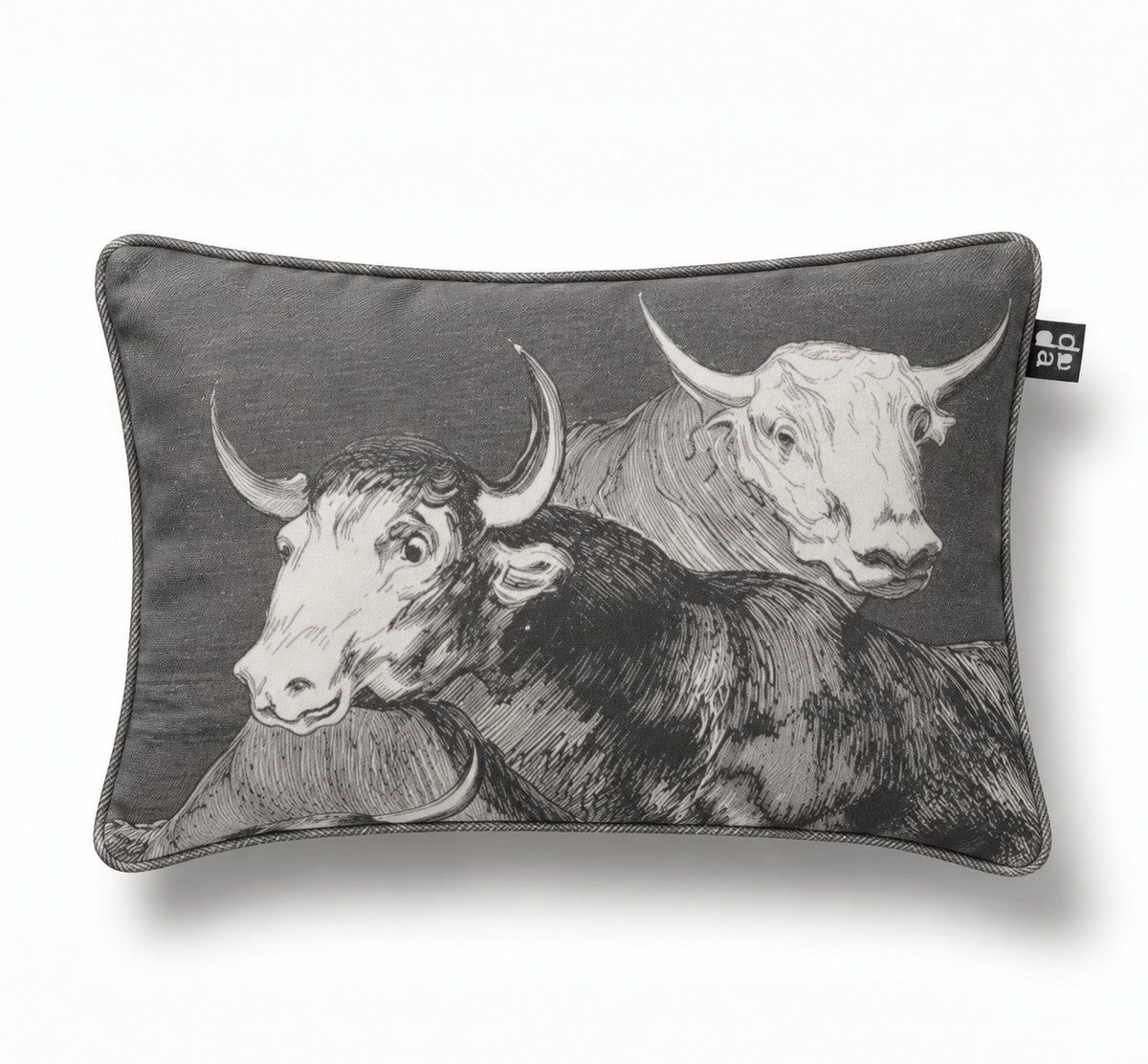 Folly of Little Bulls / Francisco de Goya – Cojín 60 x 40