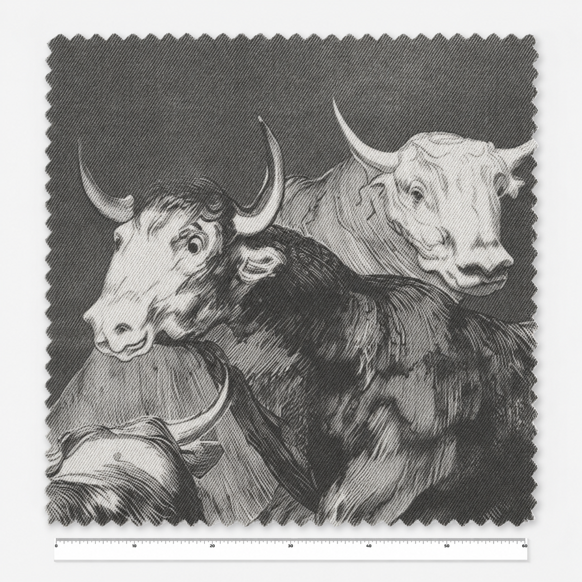 Folly of Little Bulls / Francisco de Goya – Tela x metro