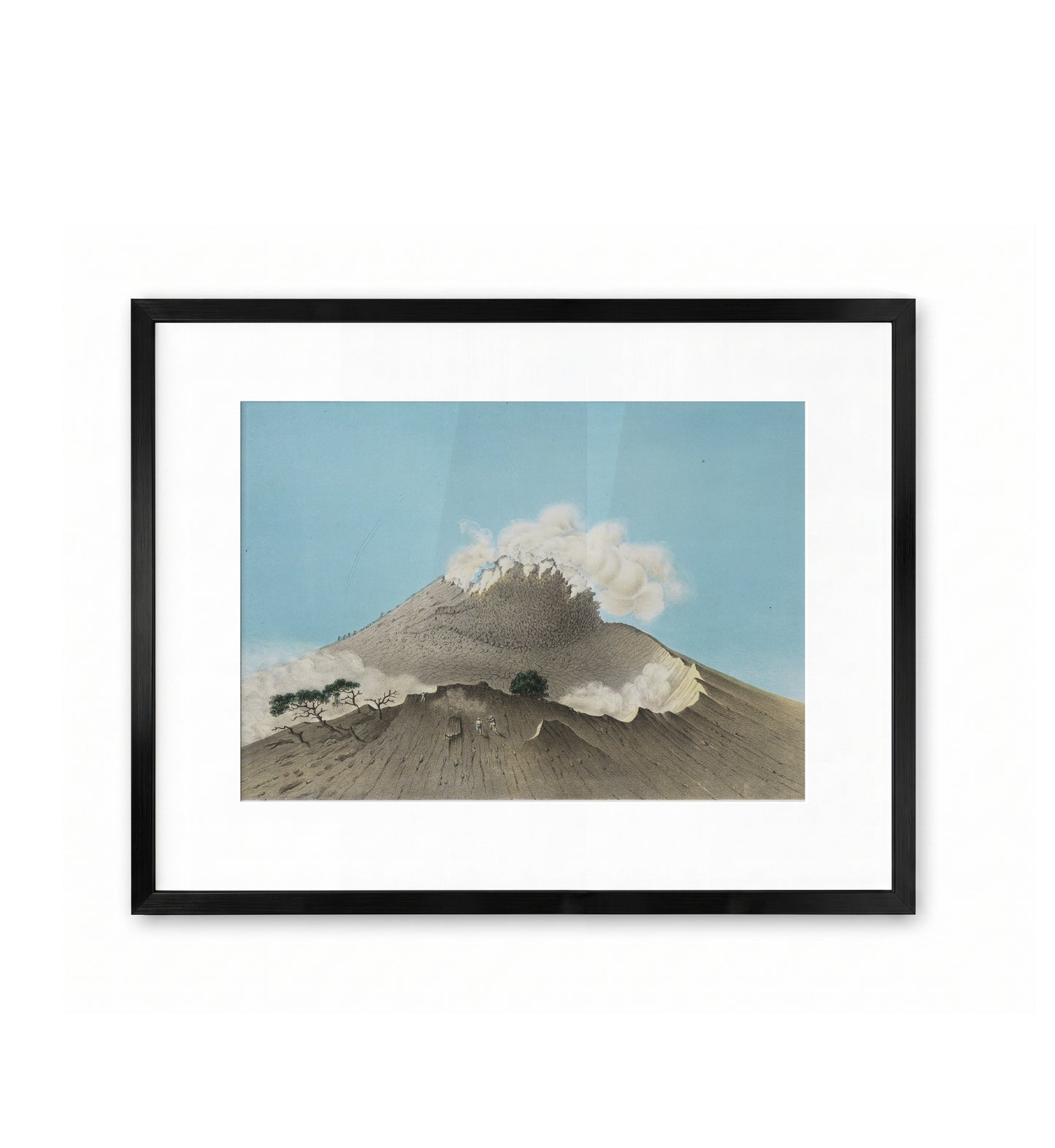 Monte Merapi / Franz Wilhelm Junghuhn