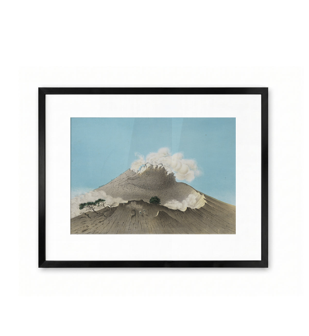 Monte Merapi / Franz Wilhelm Junghuhn