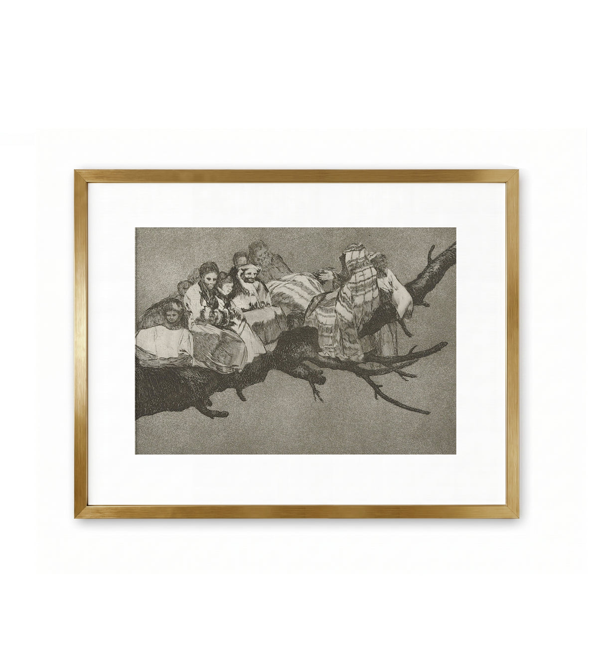 Ridiculous Folly / Francisco de Goya