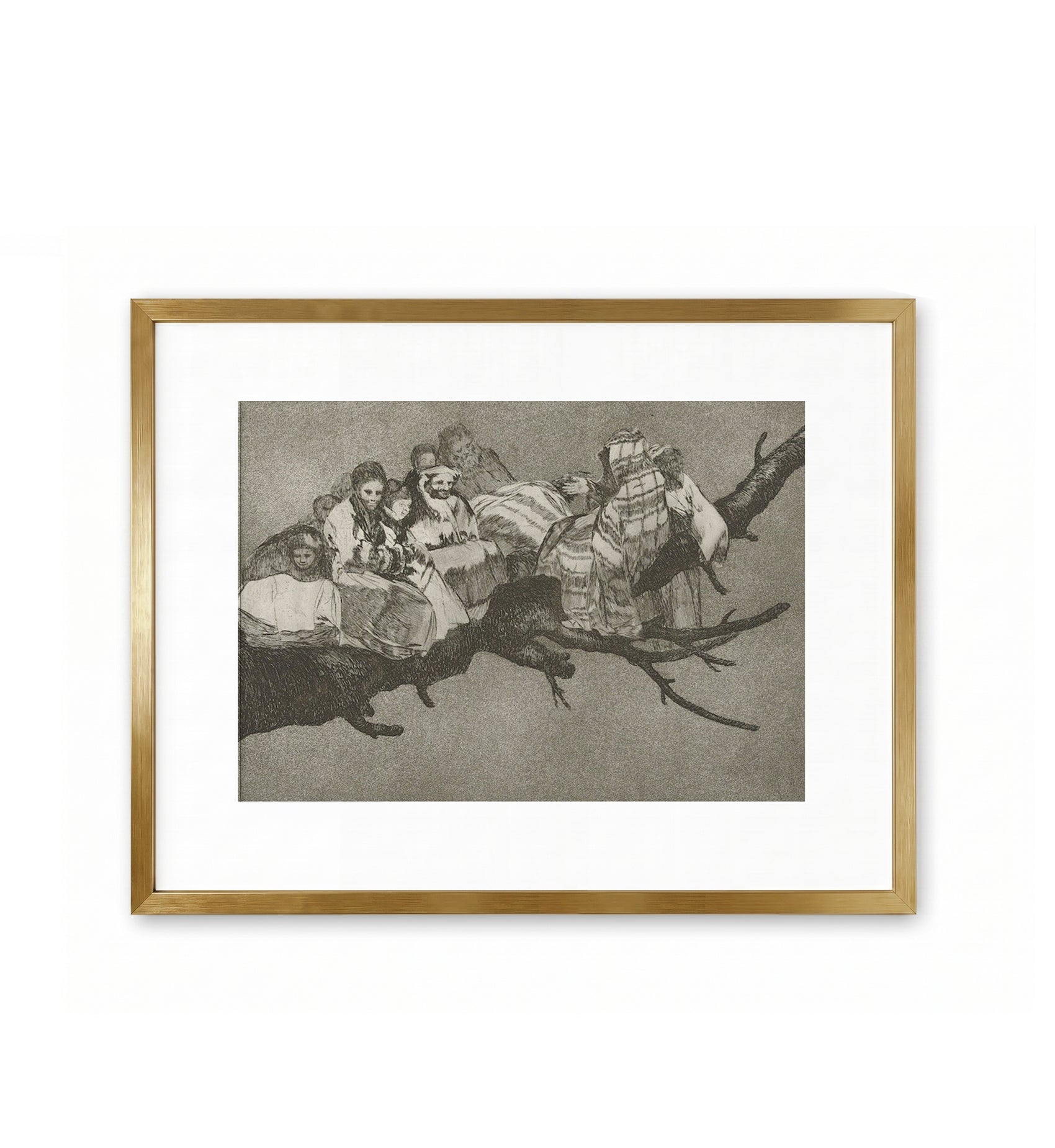 Ridiculous Folly / Francisco de Goya