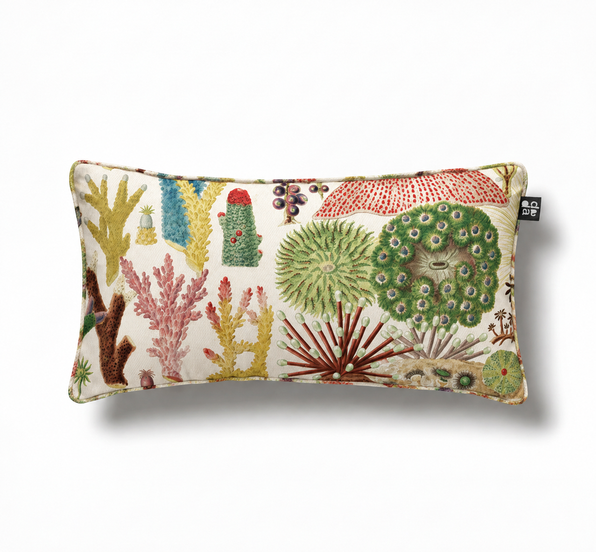 Great Barrier Reef / William Saville-Kent – Cojín 70 x 35