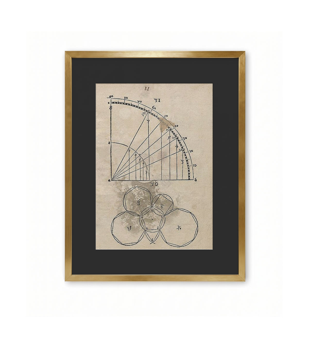Geometria – Plate 13 / Augustin Hirschvogel