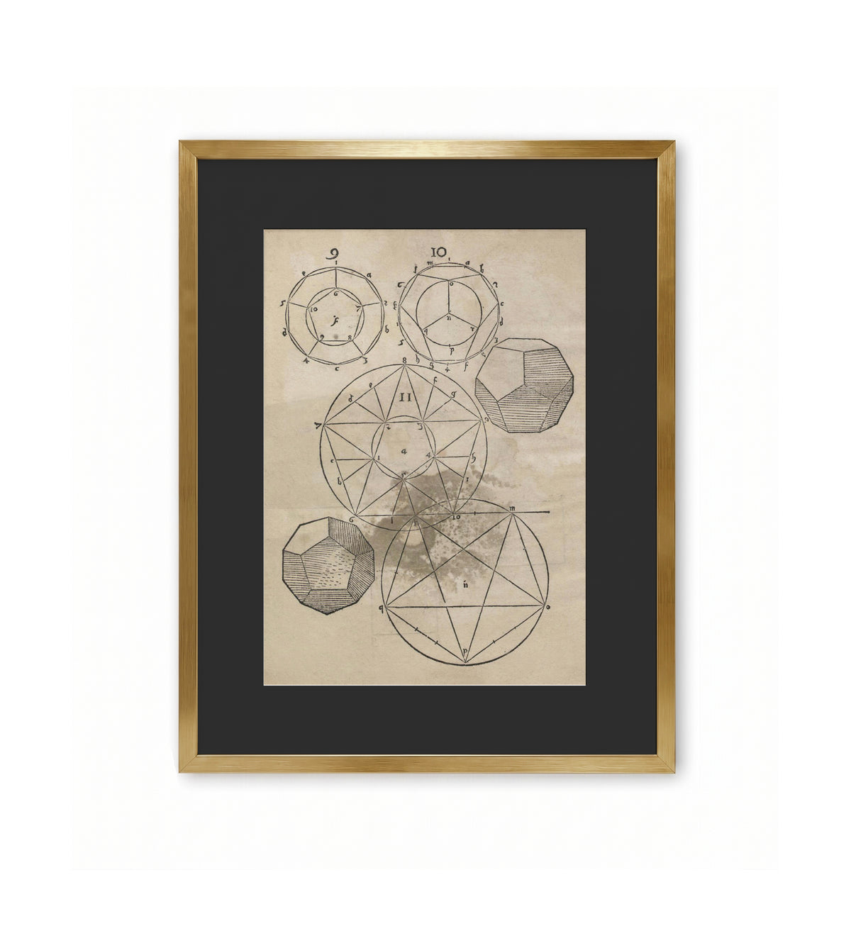 Geometria – Plate 14 / Augustin Hirschvogel