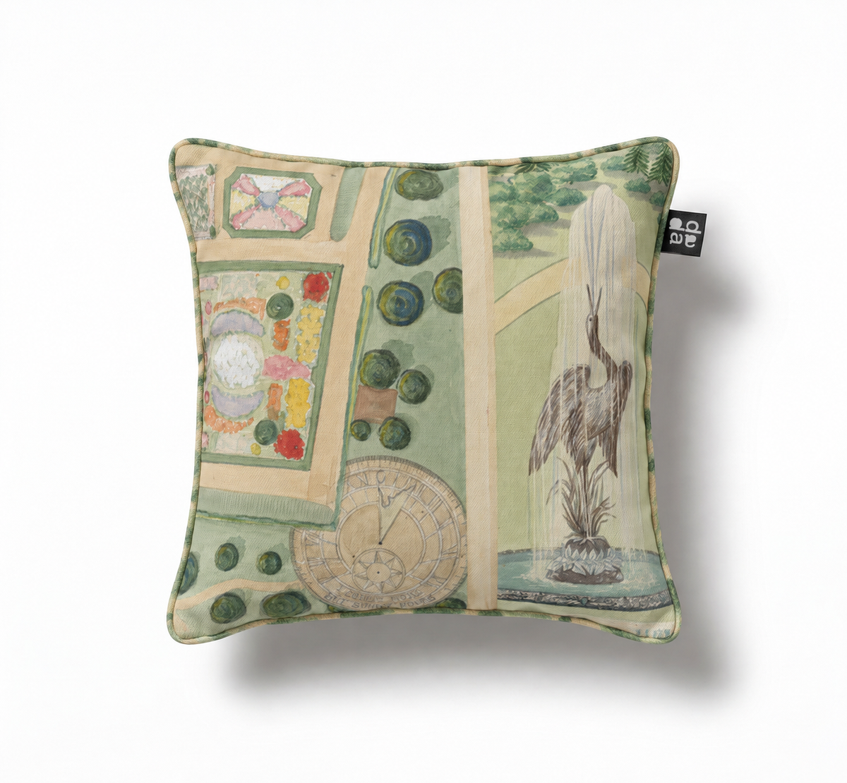 Historic Residential Gardens / William Merklin – Cojín 45 x 45