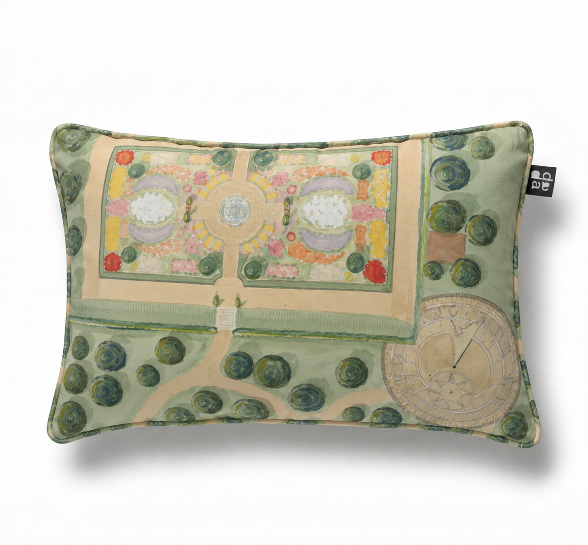 Historic Residential Gardens / William Merklin – Cojín 60 x 40