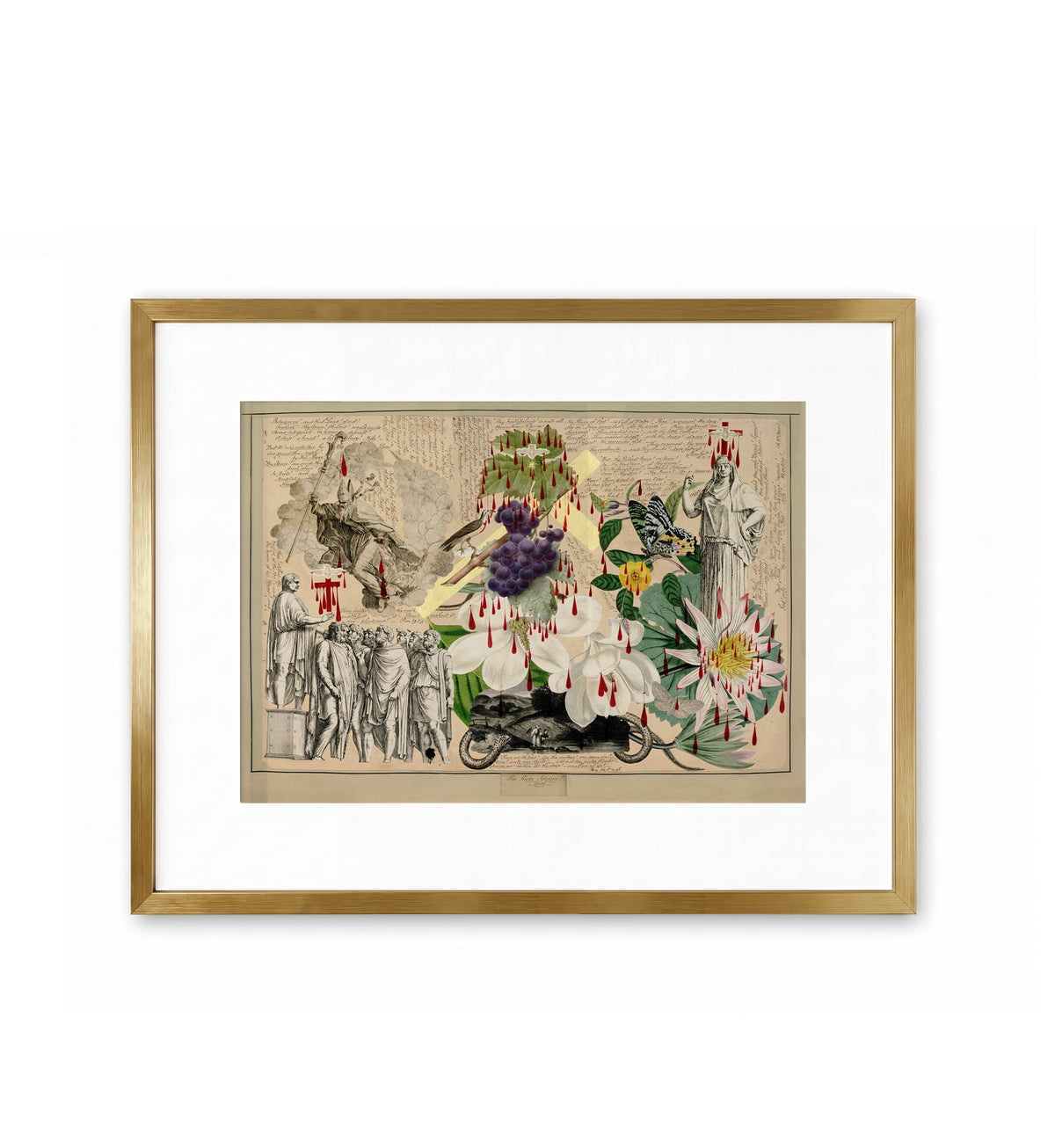 The Blood Collages / John Bingley Garland