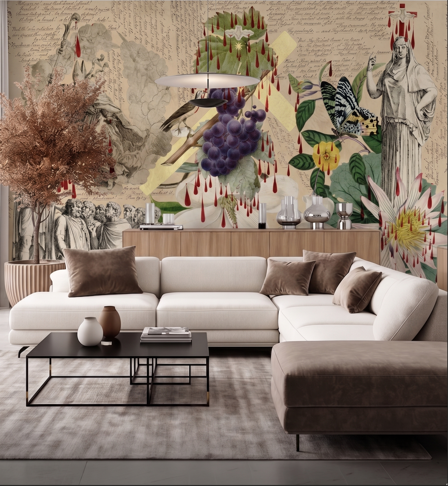 The Blood Collages / John Bingley Garland