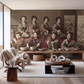 Playing Samisen, Tsudzumi, Fuye and Taiko / Kusakabe Kimbei