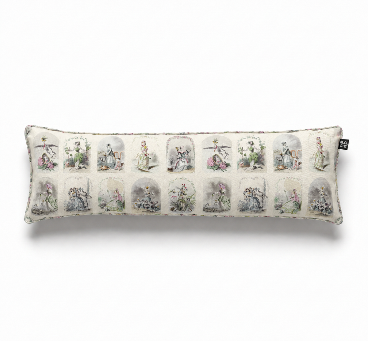 Les Fleurs Animées / J.J. Grandville – Cojín 120 x 35