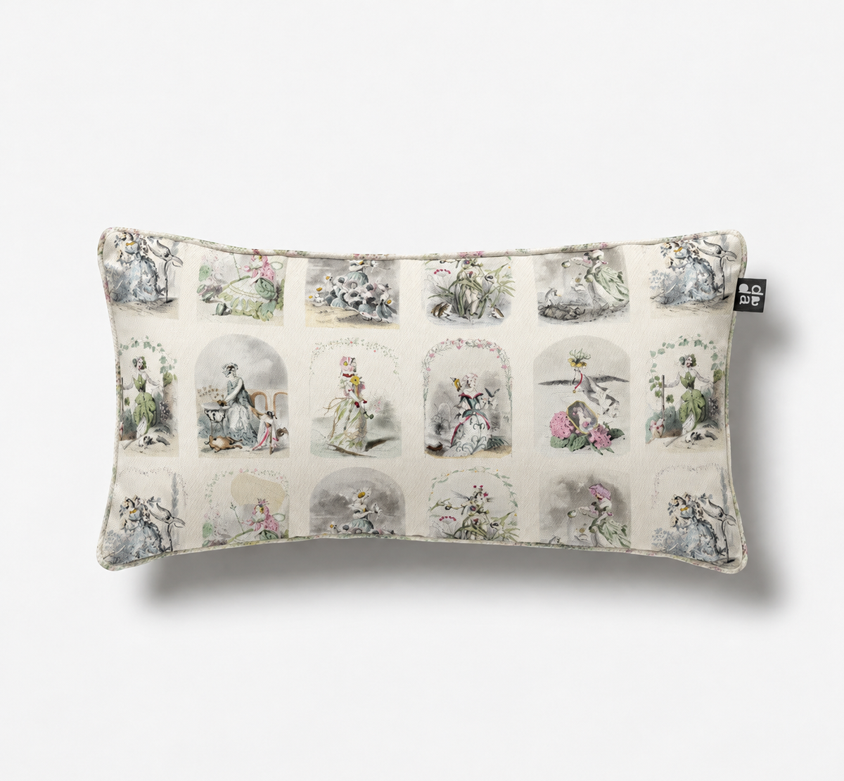 Les Fleurs Animées / J.J. Grandville – Cojín 70 x 35