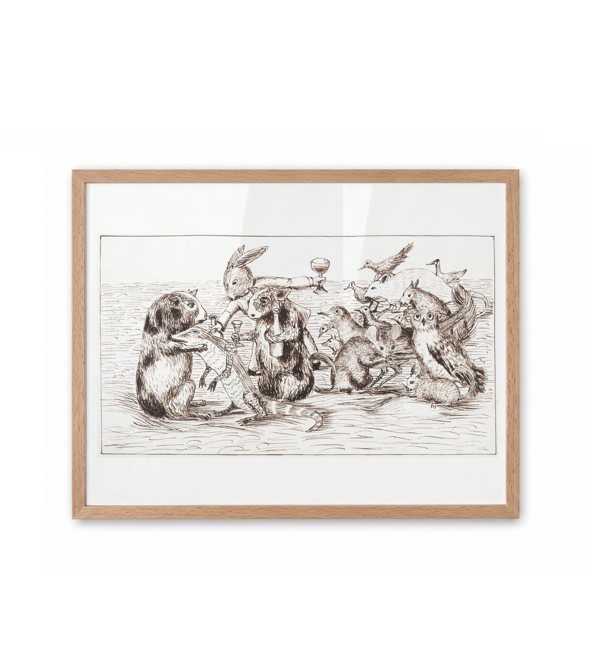 The Animals Reviving Bill the Lizard / Lewis Carroll