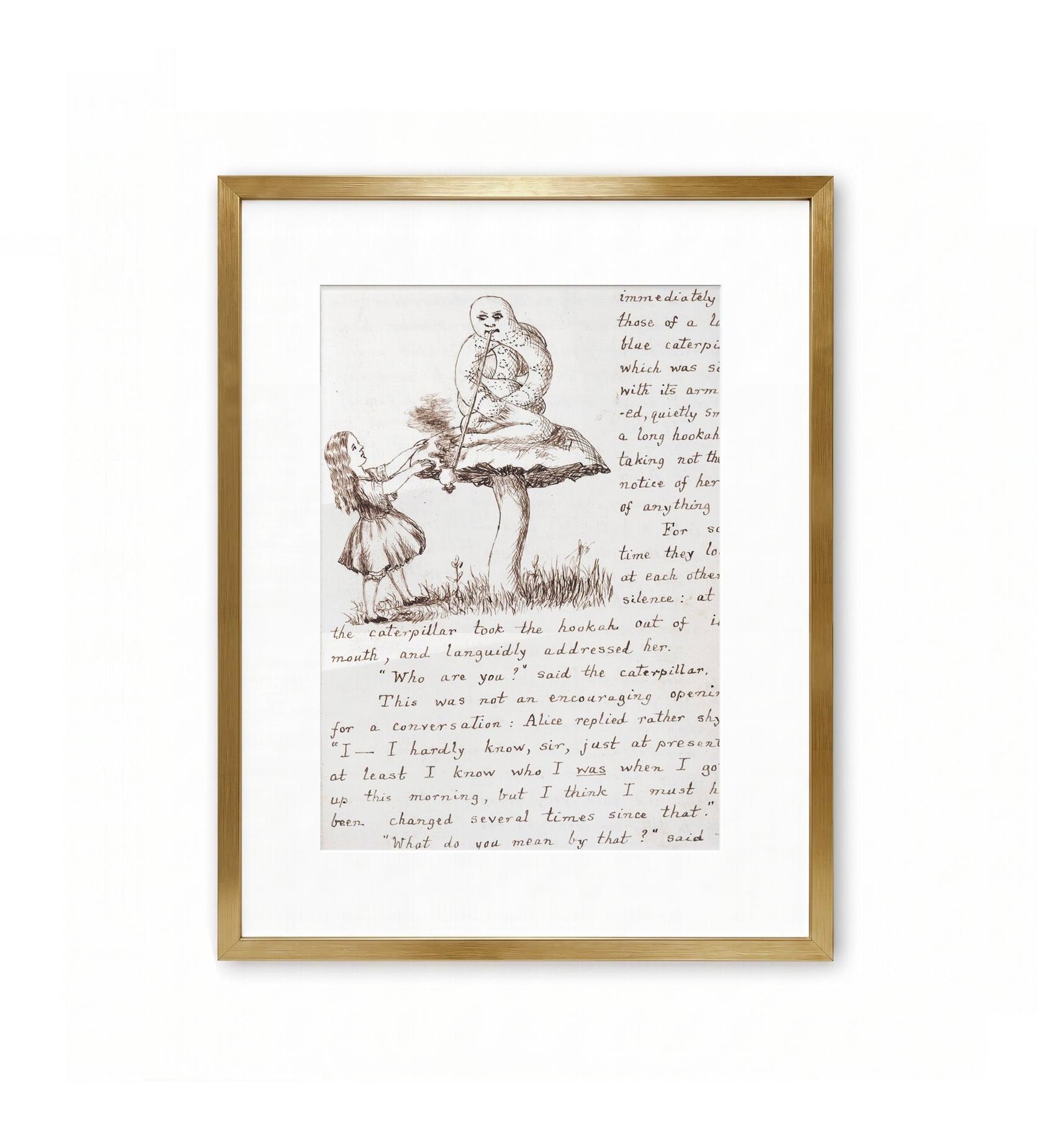 Alice and the Caterpillar / Lewis Carroll