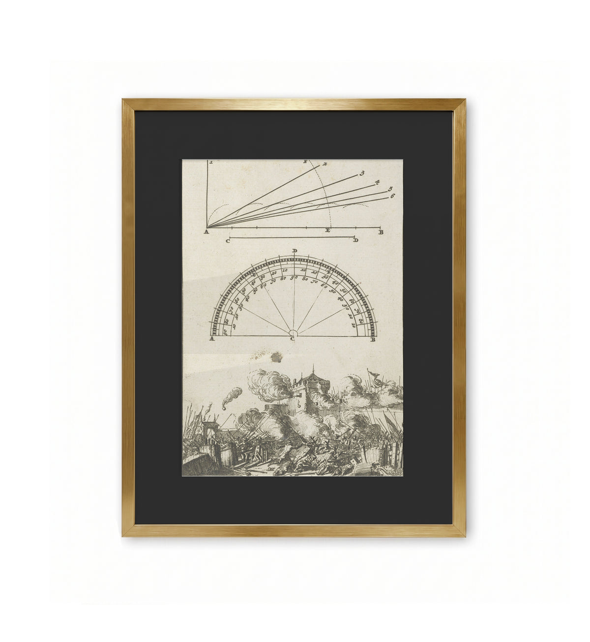 Geometrical Study of Angles / Romeyn de Hooghe