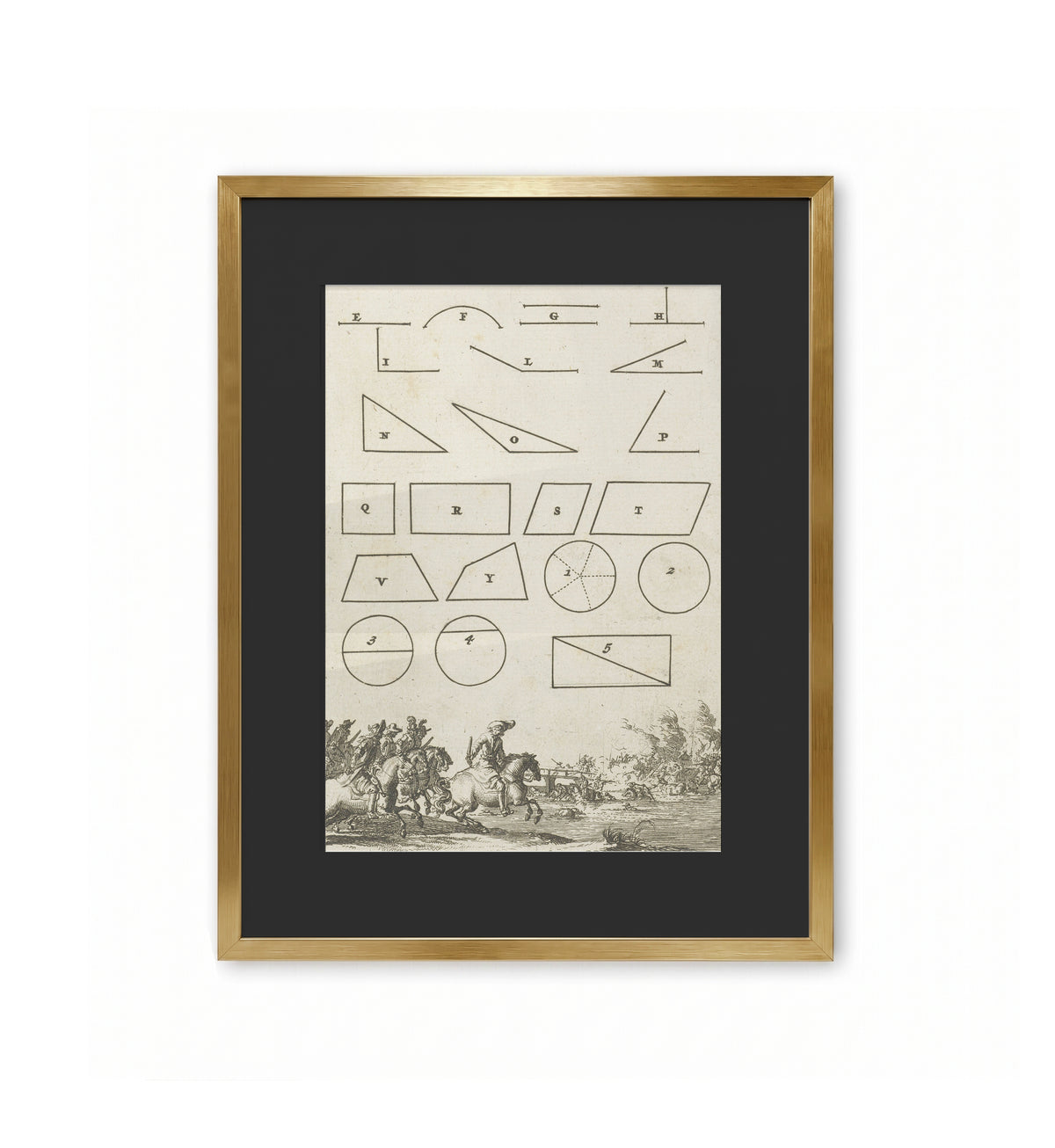 Geometrical Figures / Romeyn de Hooghe