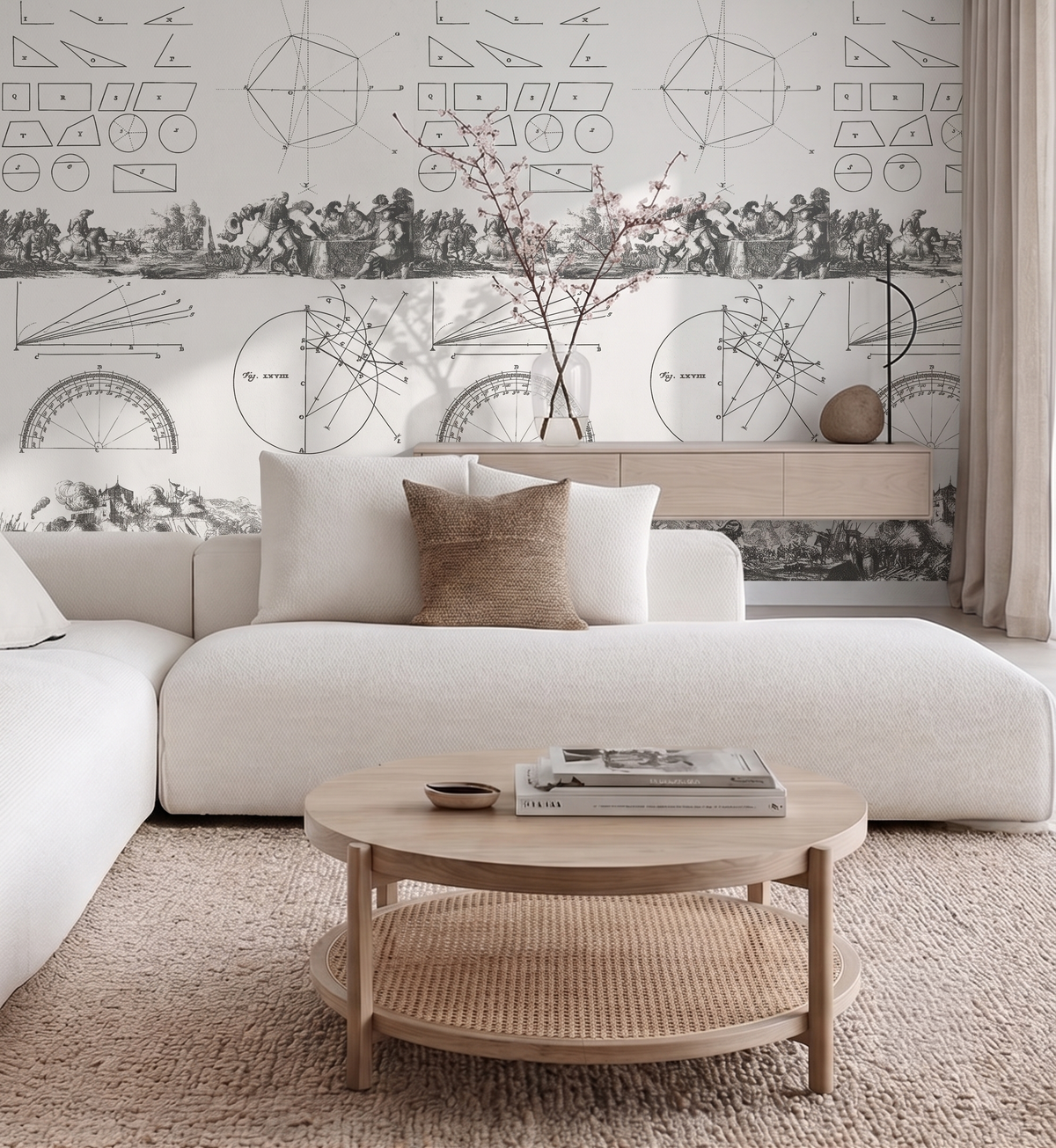Geometrical Studies / Romeyn de Hooghe
