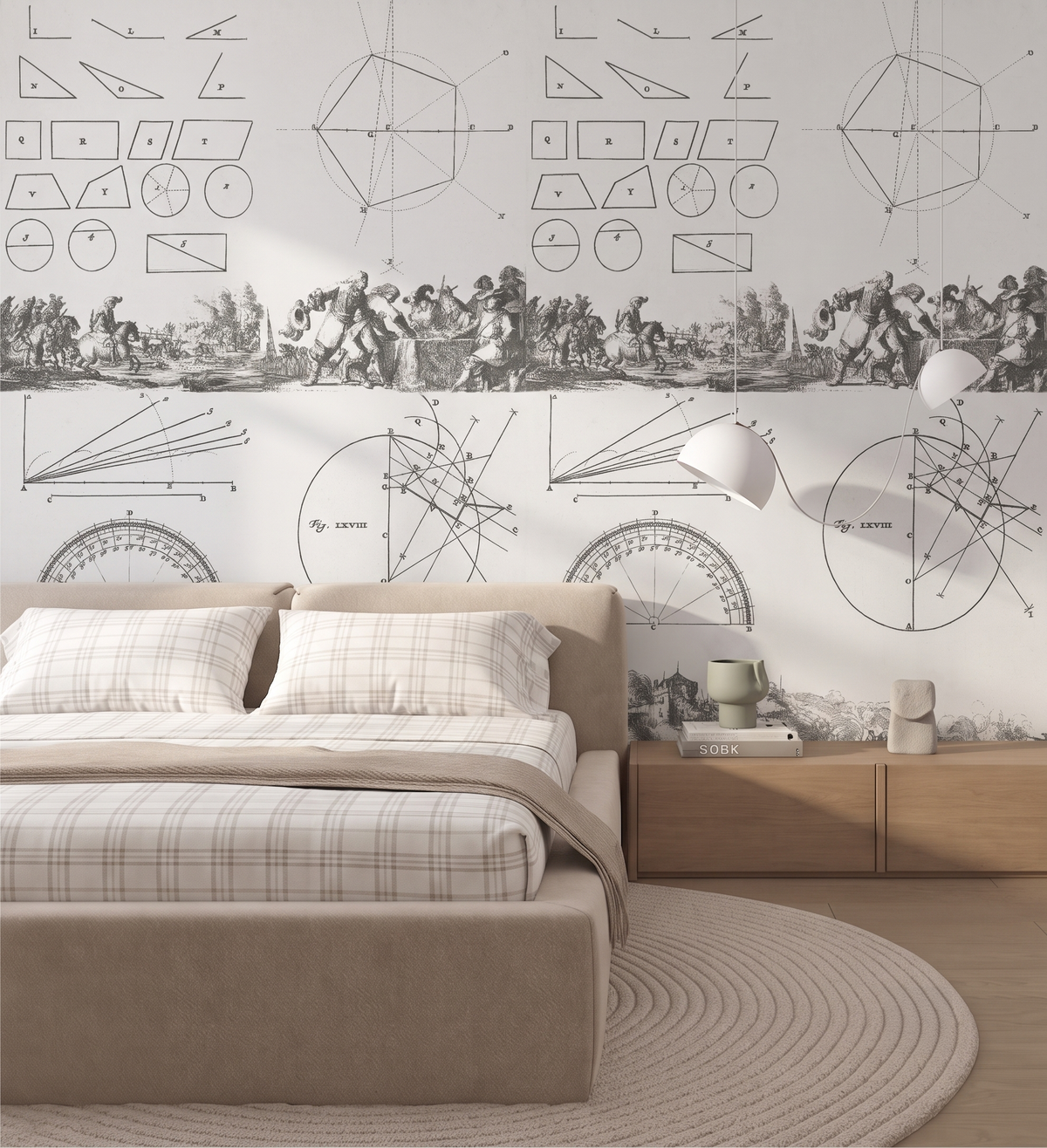 Geometrical Studies / Romeyn de Hooghe