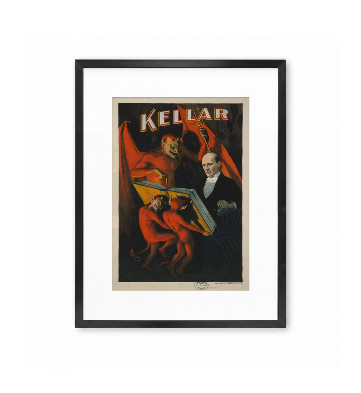 Kellar and His Servants / Strobridge Litho Co