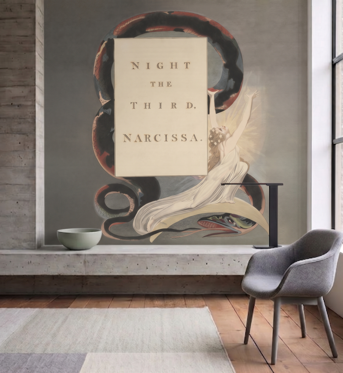 Night the Third. Narcissa / William Blake